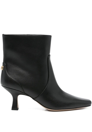Coach 75mm leather heeled boots - Black