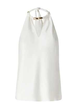 PINKO halter-neck blouse - White