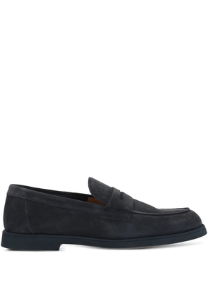 Doucal's suede loafers - Blue