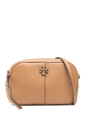 Tory Burch McGraw leather camera bag - Neutrals