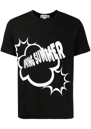 Comme Des Garçons Shirt Seasonal print T-shirt - Black