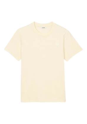 SANDRO heart T-shirt - Yellow