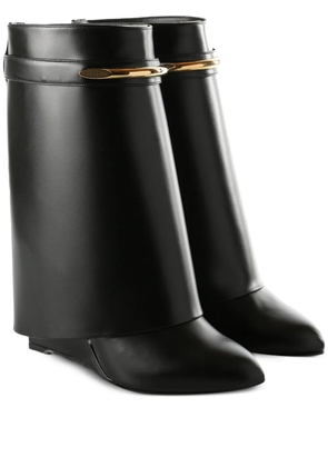 Givenchy Shark Pinch leather ankle boots - Black
