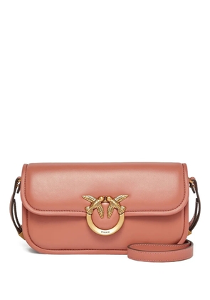 PINKO logo-embellished crossbody bag - Brown