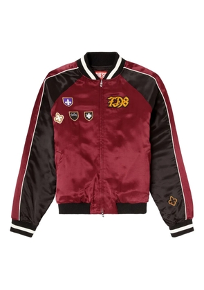 Diesel J-Foulkes-Cp appliqué-patch jacket - Red