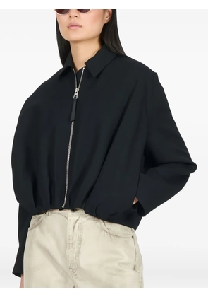 LOEWE draped zip-front jacket - Black