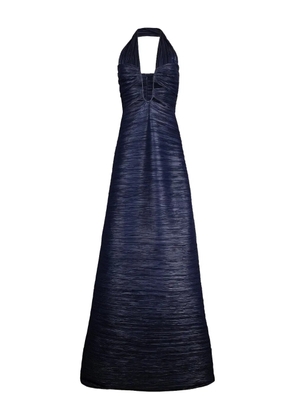 Cult Gaia Jahzara halter-neck dress - Blue