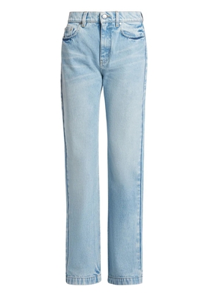 Stella McCartney S wave-patch straight-leg jeans - Blue