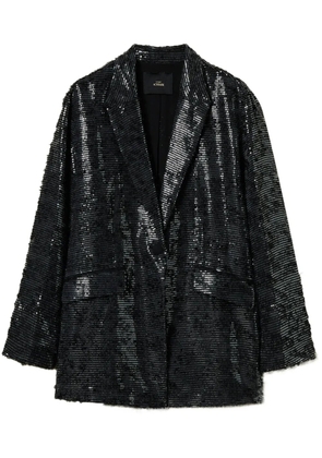 TWINSET sequin-embellished blazer - Black