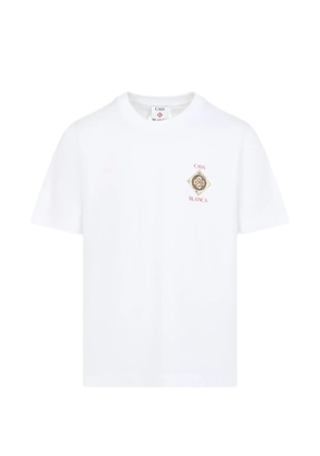 Casablanca printed T-shirt - White