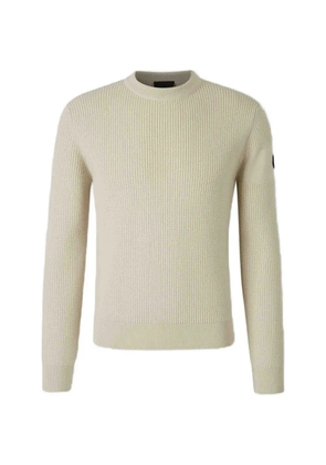 Moncler logo-patch sweater - Neutrals