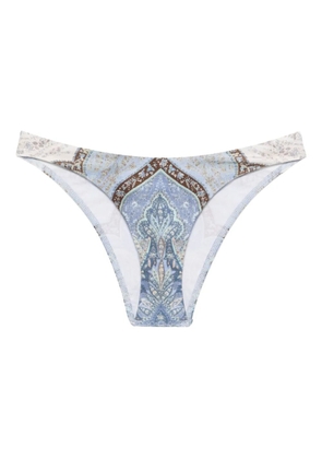 ZIMMERMANN Wanderlust bikini bottoms - Blue