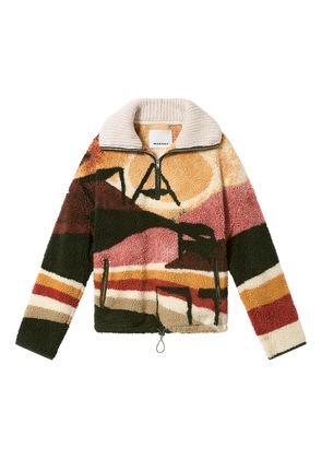 MARANT MARLEY zip-up jacket - Orange