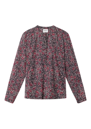 MARANT ÉTOILE MARIA floral-pattern blouse - Black