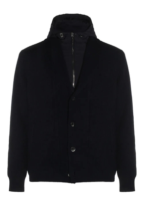 Herno ribbed wool jacket - Black