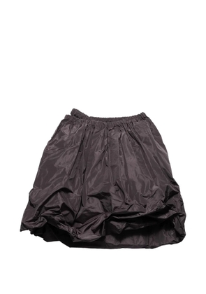 Prada technical taffeta skirt - Grey