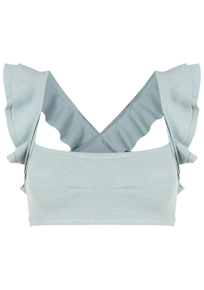 Clube Bossa Jasper square neck bikini top - Blue