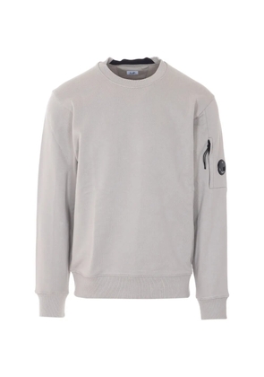 C.P. Company logo-patch sweatshirt - Grey