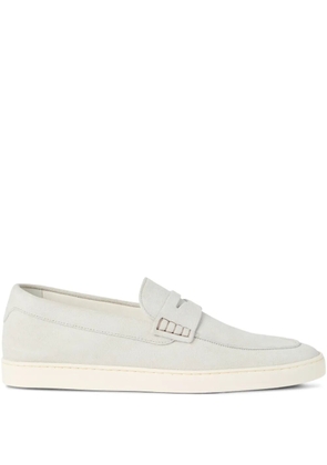 Brunello Cucinelli suede loafers - Neutrals