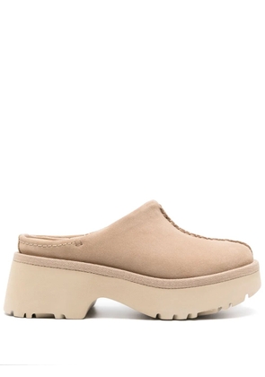 UGG New Heights suede slides - Neutrals