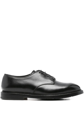 Premiata lace-up leather oxford shoes - Black
