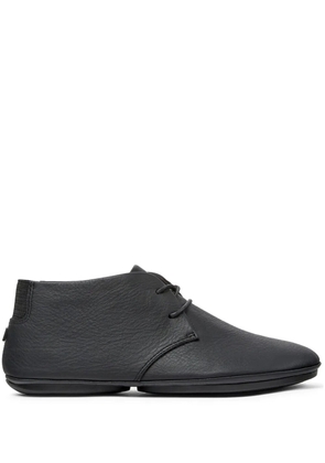 Camper Nina asymmetric-toe leather boots - Black