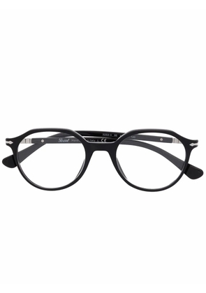 Persol round-frame glasses - Black
