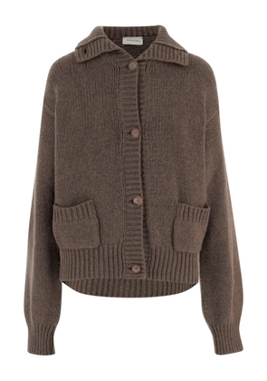 Magda Butrym cashmere cardigan - Brown