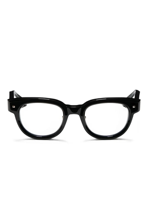 VALENTINO GARAVANI EYEWEAR round glasses - Black