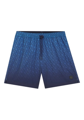 BOSS Vale logo-badge swim shorts - Blue