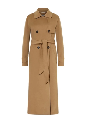 'S Max Mara belted double-breasted coat - Brown