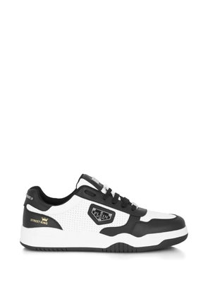 Philipp Plein Street King perforated-detail sneakers - White