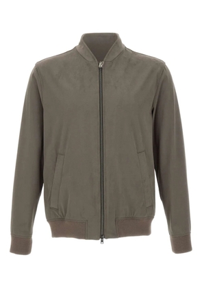 Herno zip-fastening bomber jacket - Grey
