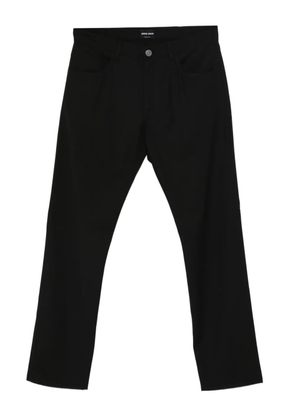 Giorgio Armani buttoned denim - Black