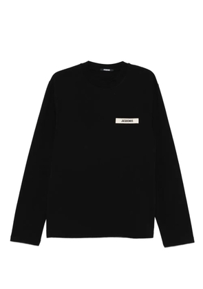 Jacquemus The Gros Grain T-shirt - Black