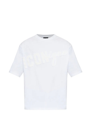 DSQUARED2 logo-appliqué T-shirt - White