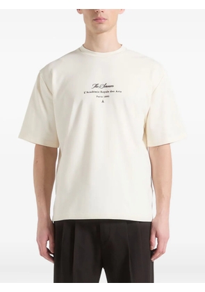 Manière De Voir The Scream-print T-shirt - Neutrals