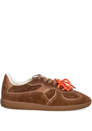 Nokwol August leather sneakers - Brown