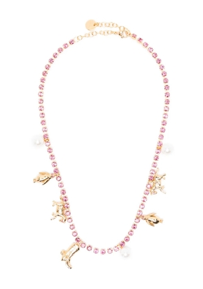 Marni Charms Cowboy Necklace - Gold