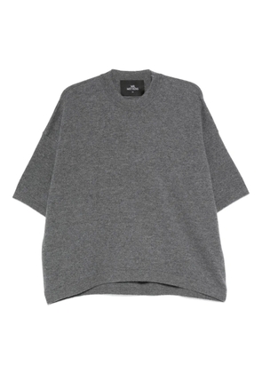 Mr. Mittens Mia round-neck short-sleeve T-shirt - Grey