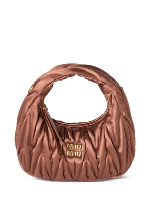 Miu Miu mini Wander tote bag - Brown