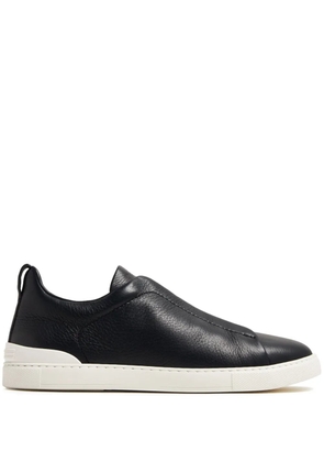 Zegna Triple Stitch low-top sneakers - Black