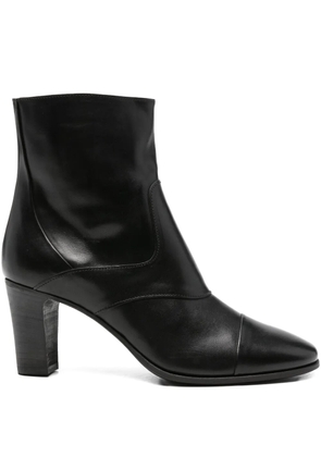 Pantanetti leather zip-fastening boots - Black