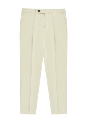 Incotex tapered cotton trousers - Neutrals