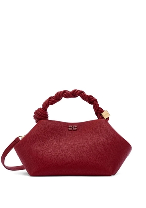 GANNI small Bou twisted-handle tote bag - Red