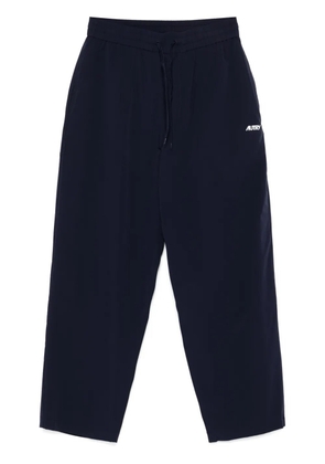 Autry logo-print sweatpants - Blue