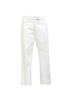 JOSEPH Bing Court cotton trousers - White
