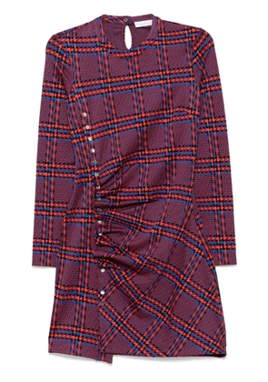 Rabanne robe short dress - Red