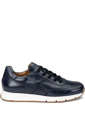 Lloyd Amsterdam leather lace-up sneakers - Blue