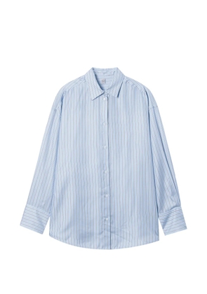 TOTEME striped buttoned shirt - Blue